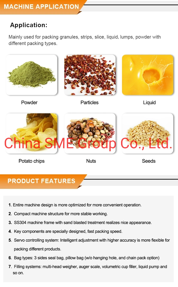 Automatic Cassava Flour/Paint/Kava/Spices/Pill/Fruit Powder Pouch Powder Packing Packaging Machine